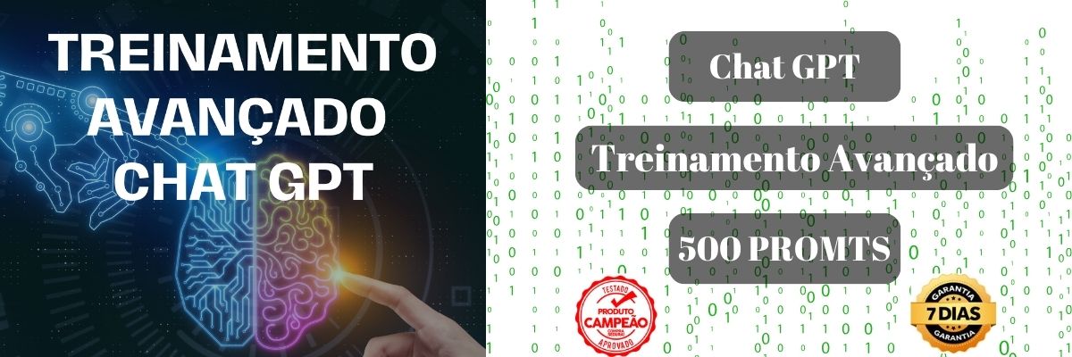 Curso Treinamento Avançado CHAT GPT e 500 Prompts para você dominar o