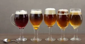 Diferente tipos de cervejas